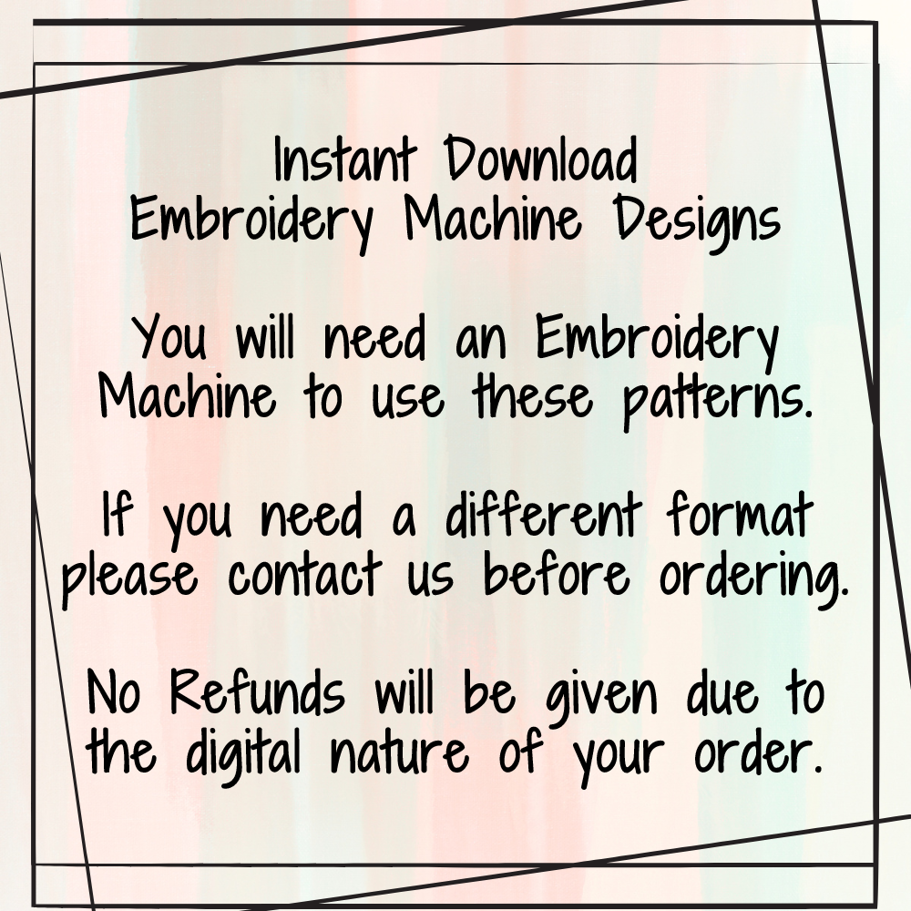 Dots and Circles Machine Embroidery Design - Shapes