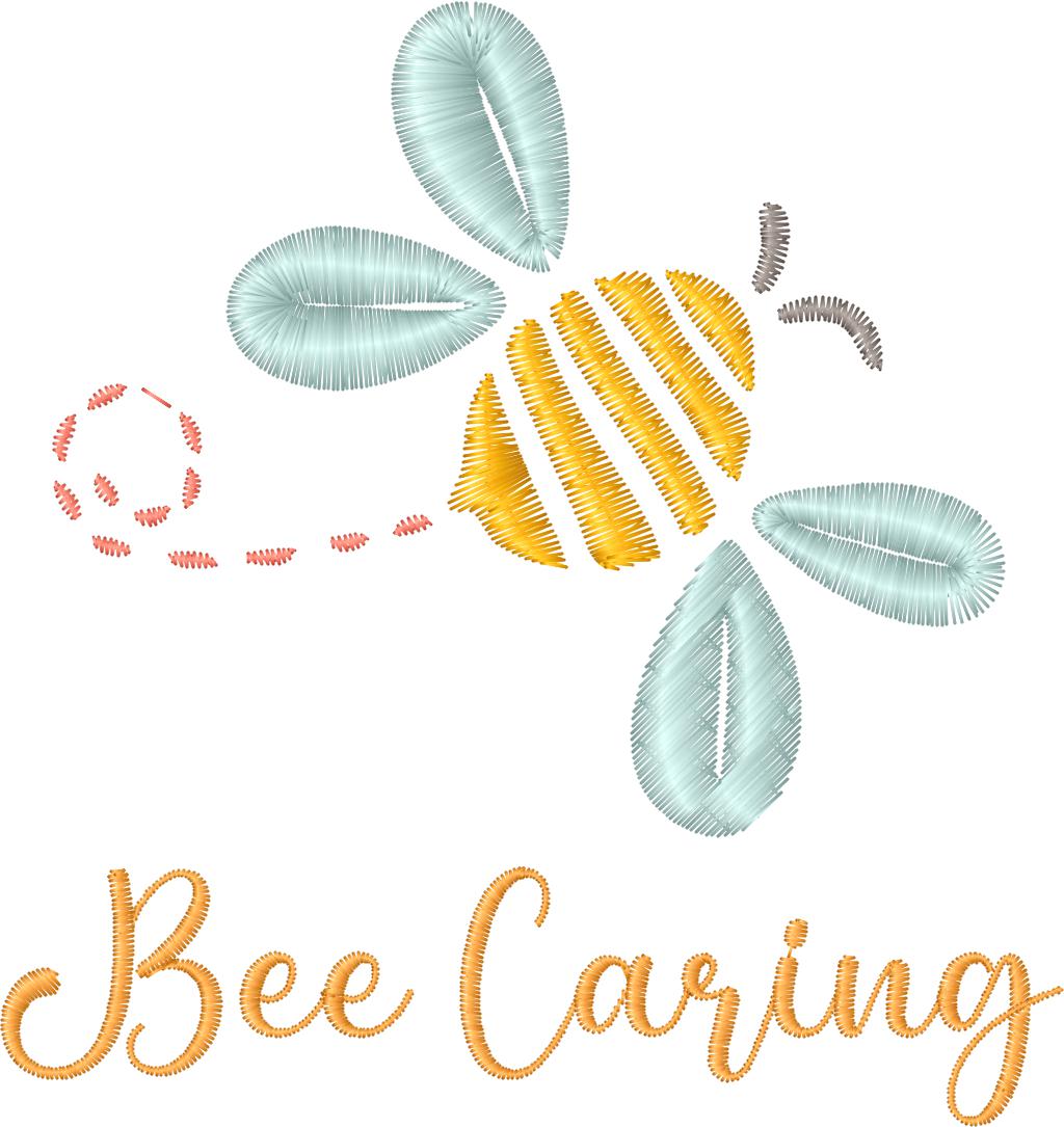 Bee Kind Embroidery Design - Machine Embroidery Designs