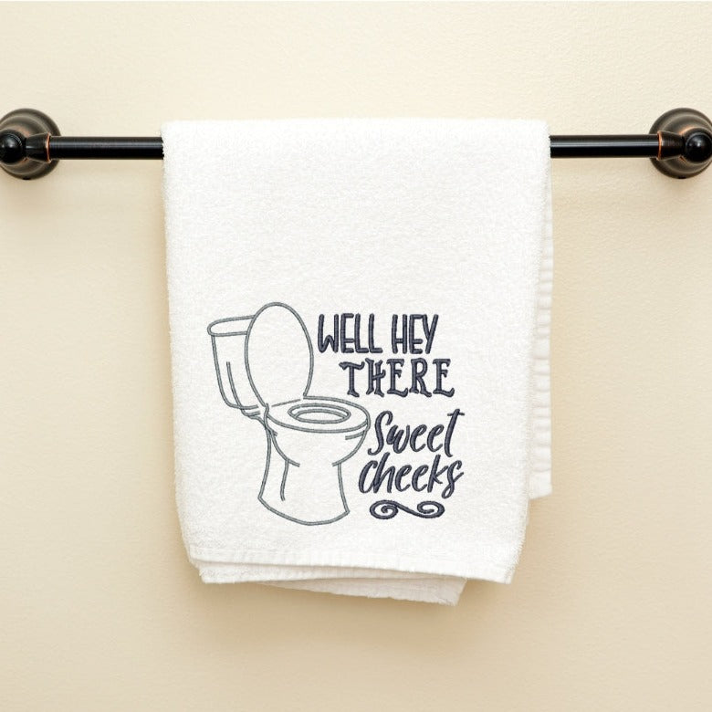 Funny Bathroom Embroidery Designs